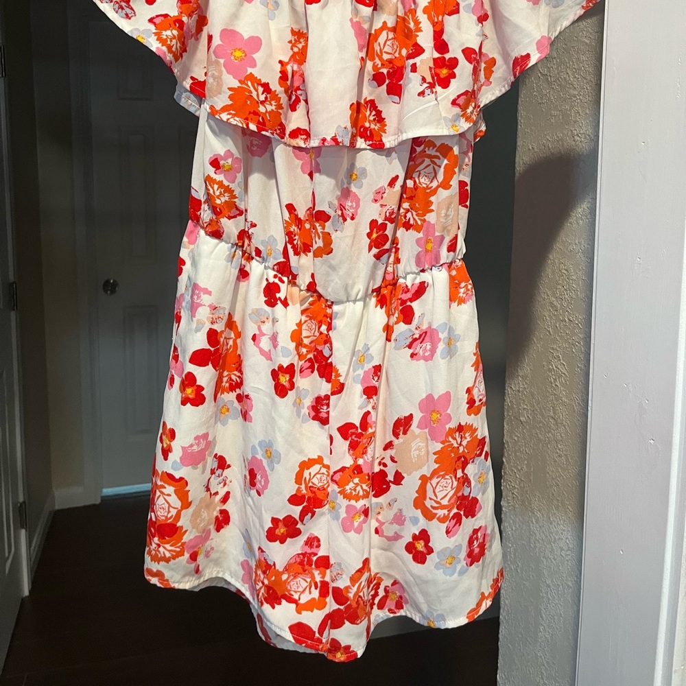 FLOWER SHORT JUMPSUIT